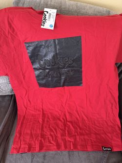 Cookies XL red and black shirt $30