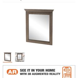 Home Decorate Bathroom Wall Mirror 30 Inch Wide X 34 Inch High