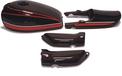 Kawasaki Z1/A/B Z900 Red tiger exterior kit with gas cap