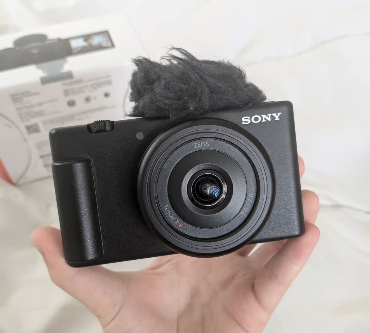 Sony Black ZV-1F Digital Camera