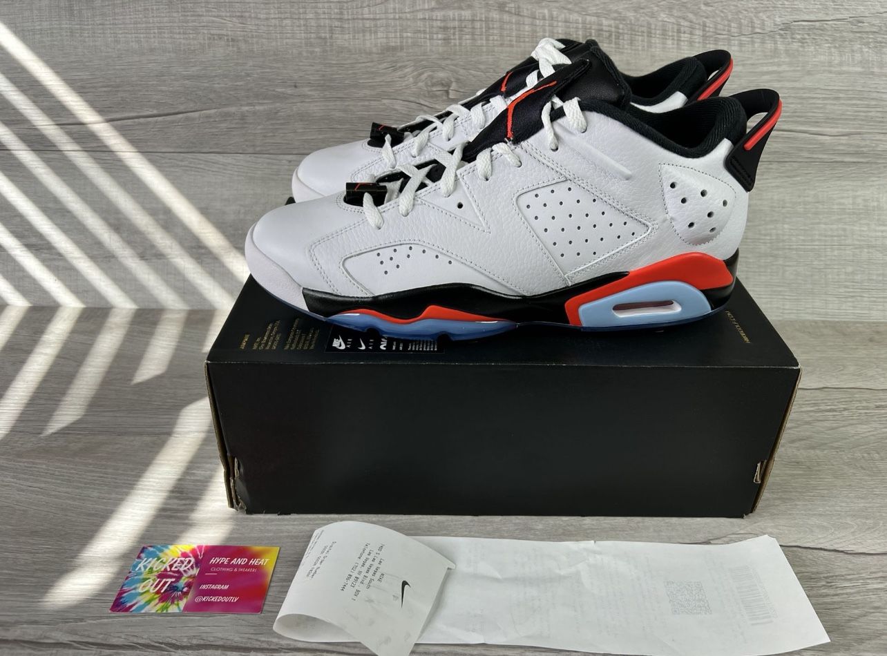 *NEW* Nike Jordan Low “Infrared” Size 12 Men Women