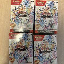 Prismatic Evolution Booster Bundle Pokemon 