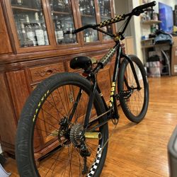 Mafia Bikes / Geared Converted 29 Black/Yellow Bomma