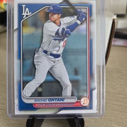 Dodgers  Shohei  Ohtani  Card 