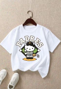 Padres Hello Kitty kids shirt