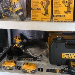 New tools, in good condition.  Prices vary, ranging from $60 to   $340dollars.  There is a one month warranty , the money is not returned, only credit