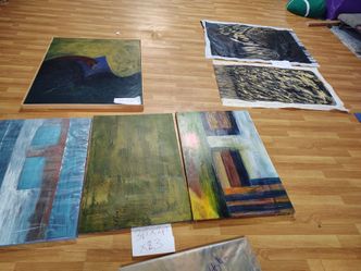Geo,Neo,Ges Abstraction/ Surrealism, Lyrical paintings