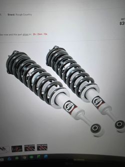 Rough country N3 2" level struts  2005 - 2023 toyota tacoma 2wd/4wd