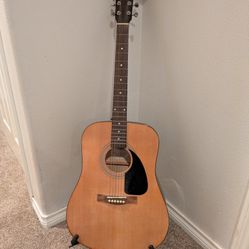 Fender Acoustic Guitar - Great For Beginner