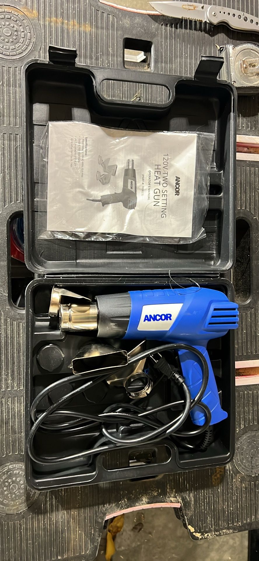 Ancor two setting heat gun