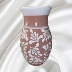 Pink Clay (Barro) Flower Vase