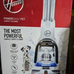 Hoover Powerdash Pet Compact Carpet Cleaner With Antimicrobail Brush  Fh 50710 # 469