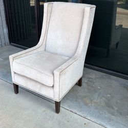 Arm Chair In Light Cream
