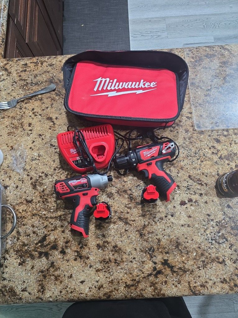 M12 3/8 Hammer Drill / DriverAnd Impact