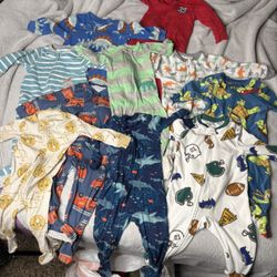 Pijamas 12 Months 10pairs