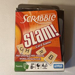 Scrabble Slam! Card Game. Used. Complete Set.