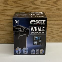 Sicce Whale 200 Aquarium Canister Filter 190 GPH