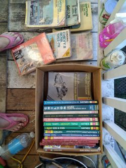 20 Chilton Auto Repair Books  Vintage