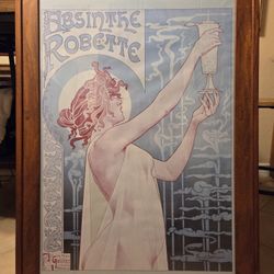  Vintage Poster In Wellmade Frame With Glass