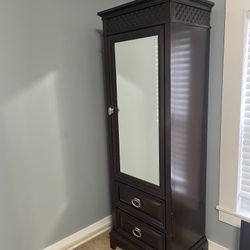 Mirror Wardrobe with Drawers