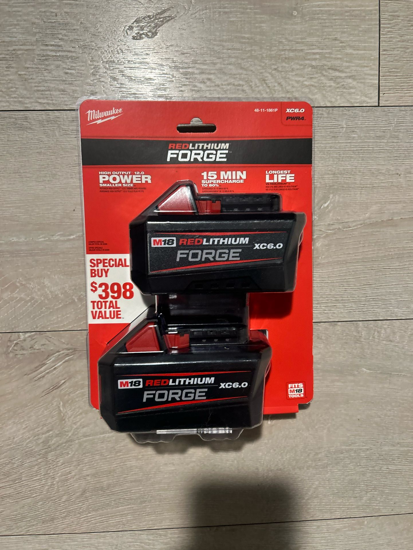 Milwaukee M18 6.0 Forge Batteries (2-pack)