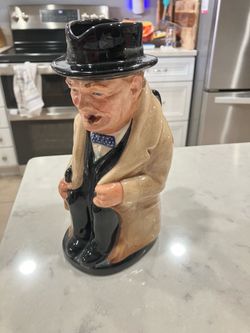 Winston Churchill Toby Jug