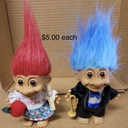 Troll Dolls $5.00 Each 