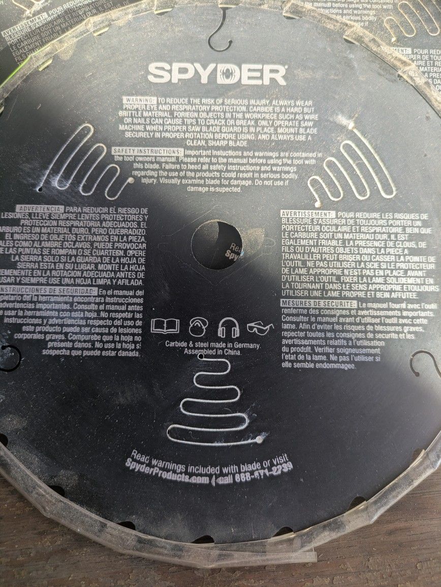 Spider Saw Blades