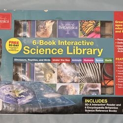 Encyclopaedia Britannica® 6-Book Interactive Science Library