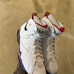 🔥 Air Jordan 7 “Cardinal” (2022 Retro) — Size 12 — Like New