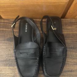 Torrid Black Slingback Loafers – Women’s Size 9 – Like New – $20 OBO
