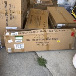 Stainless Steel Wall Shelf 