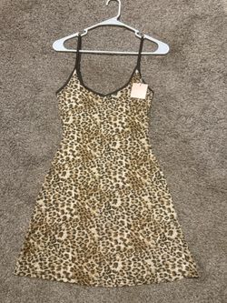 Miss Lola Cheetah Mini Dress