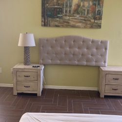 Night Stands And Headboard 