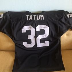 Jack Tatum  Signed Raiders Jersey 