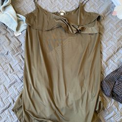 Olive Green Dress