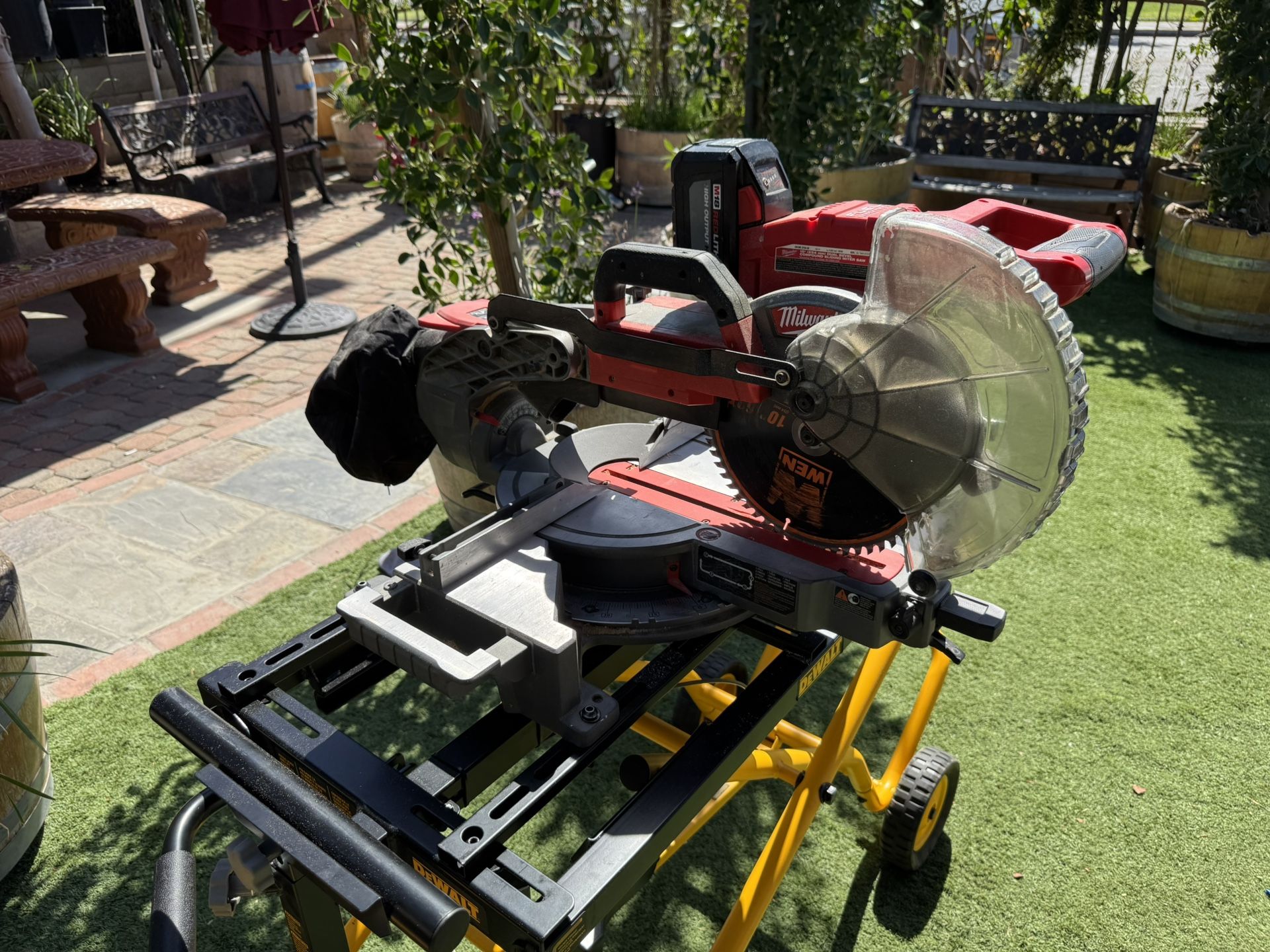 Milwaukee M18 Slidding Miter Saw 10”