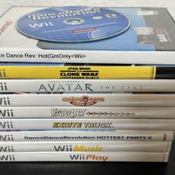 Nintendo Wii Games Lot