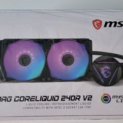 MSI MAG Coreliquid 240R V2 CPU Cooler