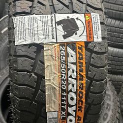 265/50R20 Set Of 4 Arroyo A/T New Tires 