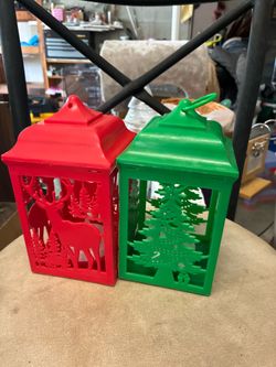 Plastic Holiday Lanterns