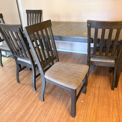 Dining Table With 6 Chairs for only $25