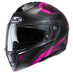 HJC i90 Lark Helmet - Medium -Pink/Purple/Gray