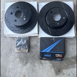 Toyota & Lexus Brake Pads and Drilled Rotors
