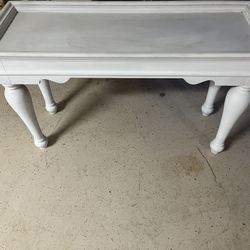 Long White Table 