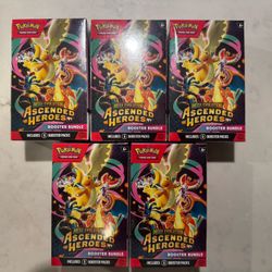 Pokemon Ascended Heroes Booster Bundle