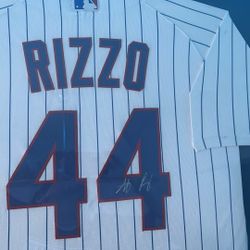 Signed Rizzo Jersey Baseball