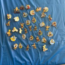 1984 Collection Of The Olympics Pins