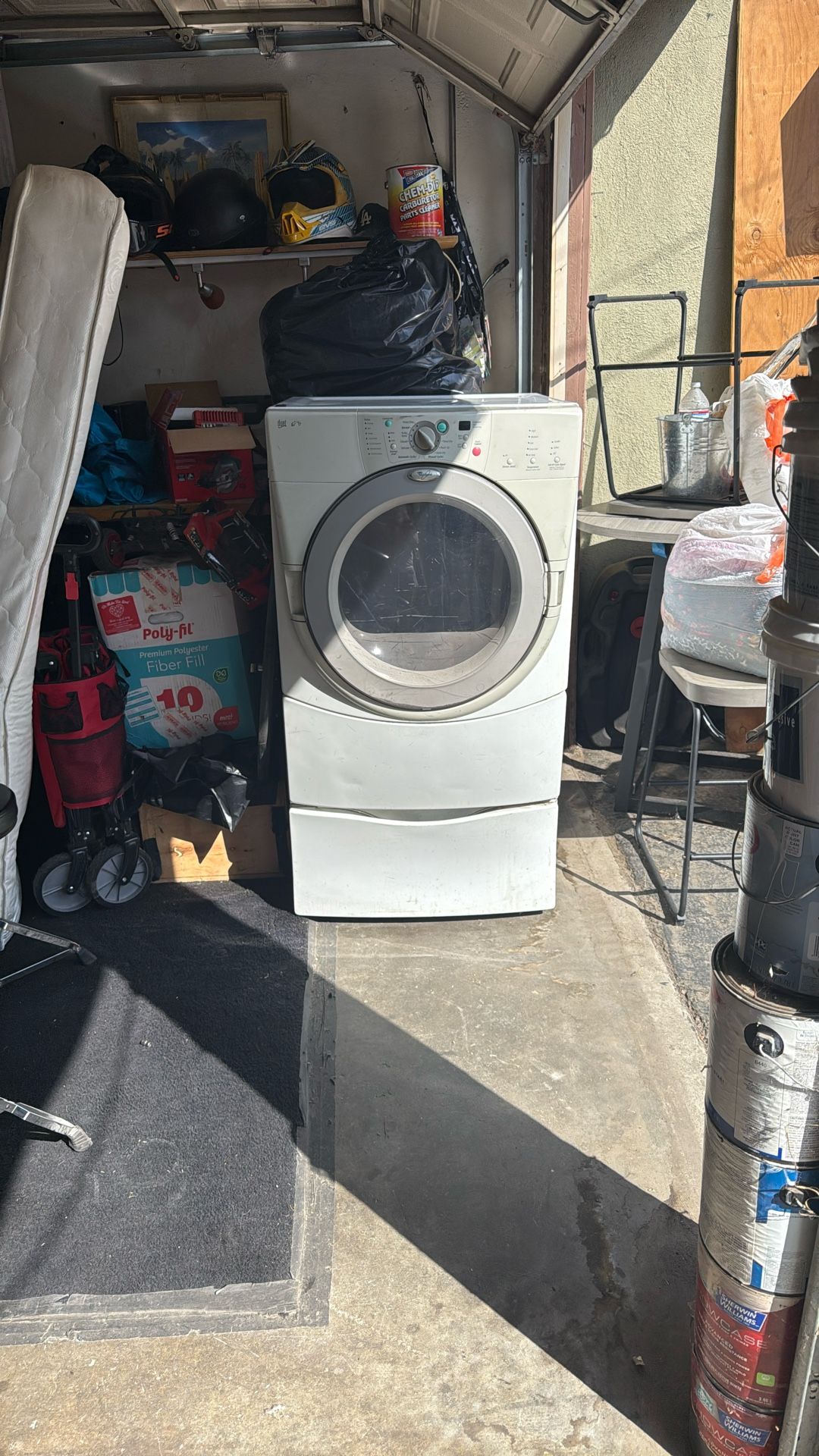 Duet Whirlpool Dryer W/ Pedestal