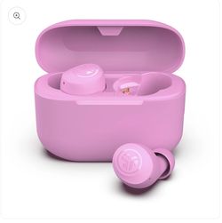 Brand New Pink JLab Go POP+ True Wireless Bluetooth Earbuds, iOS, Android, Headphones